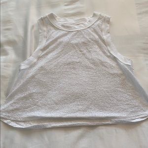 Lululemon sheer crop tank